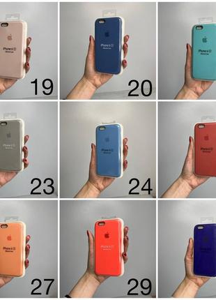 Чехол на iphone 6 6s  full silicone case открытая камера, закрытый низ