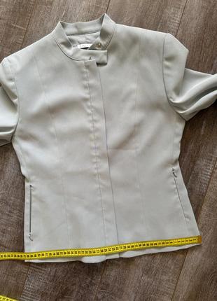 Жакет, пиджак на молнии, воротник стойка