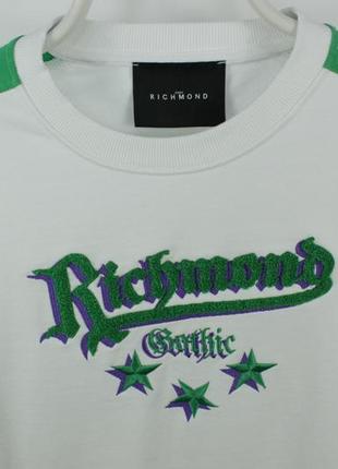 Оригинальный качественный свитшот кофта johnmond gothic white/green sweatshirt2 фото