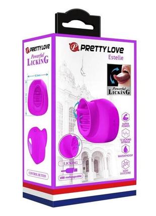 Вібратор клітер язик pretty love estelle clitoris стимулятор