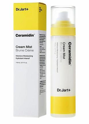Восстанавливающий двухфазный крем-мист с керамидами dr. jart ceramidin cream mist, 110...