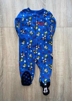 Чудовий флісовий чоловічок 12-18 зріст 86 см disney baby