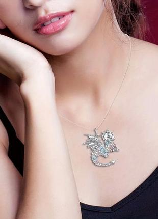 Изысканное ожерелье с драконом.10 фото