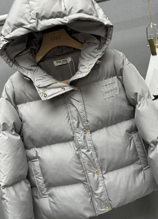 Куртка осень зима в стиле miu miu