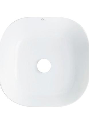 Раковина-чаша qtap kolibri 430х430х150 white qt1011k396wn