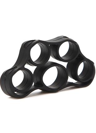 Набор эспандеров cornix hand grip workout kit 5шт xr-0269 black