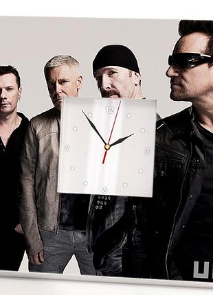 Часы "группа u2. боно" подарок для фанатов, музыкантов и любителей рок музыки, украшение в бар, клуб