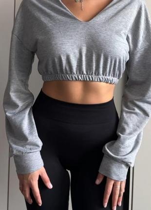Укорочена спортивна кофта