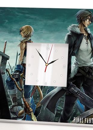 Стильний годинник за мотивами гри "final fantasy" для фанатів феніезі, аніме, манга, декор