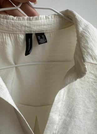 Рубашка жіноча сорочка можалу вільного крою базова3 фото