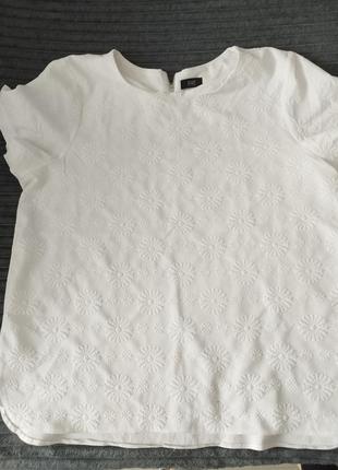 Белая блуза f&amp;f1 фото