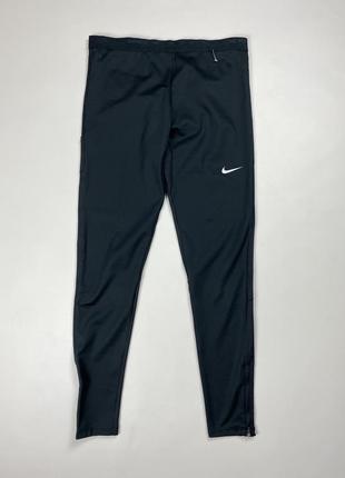 Мужские спортивные лосины тайтсы брюки nike storm - fit