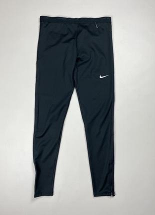 Мужские спортивные лосины тайтсы брюки nike storm - fit