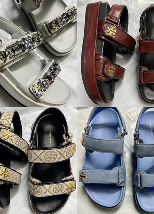 Босоніжки tory burch босоножки