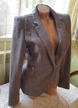 Брендовый классический деловой женский пиджак, жакет