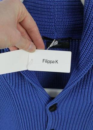 Шикарний жіночий кардиган светр filippa k rebecca rib sweater cardigan loose knit4 фото