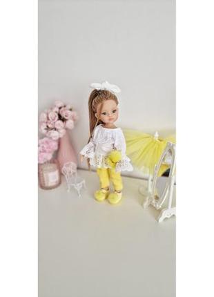 Лялька маніка paola reina в жовтій гамі іспанія/україна3 фото