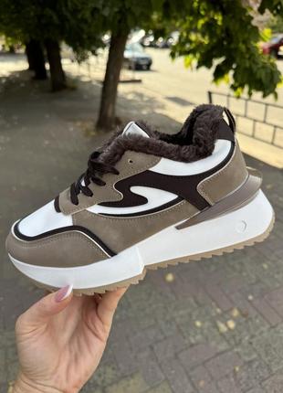 Зимние кроссовки на меху / теплые кроссовки