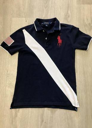 Поло футболка сорочка  100% бавовна preppy old money бренд polo by ralph lauren