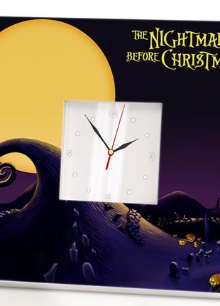 Годинник за мультфільмом "жах перед різдвом. the nightmare before christmas" подарунок фанату