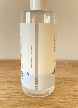 Очищающая вода для кожи лица round lab 1025 dokdo cleansing water