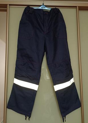 Рабочие брюки с светоотражающими элементами2 фото