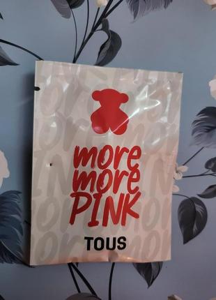 Туалетна вода tous more more pink, 1.5ml.