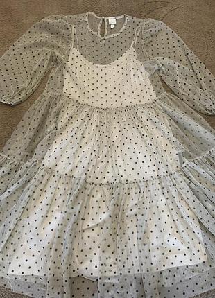Платье сетка люкс бренд