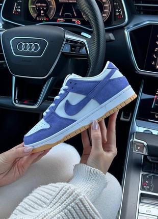 Женские кроссовки nike sb dunk low pro iso orange > court purple