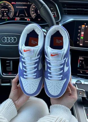 Жіночі кросівки nike sb dunk low pro iso orange label court purple4 фото