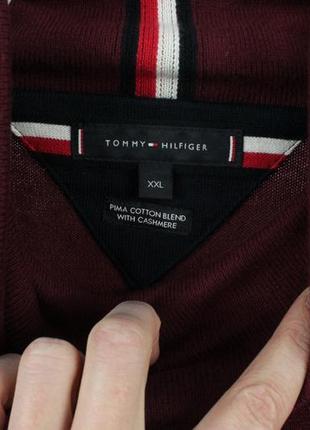 Шикарний брендовий гольф tommy hilfiger cotton/cashmere blend slim fit turtlneck5 фото