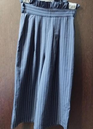 Брюки укороченные xs