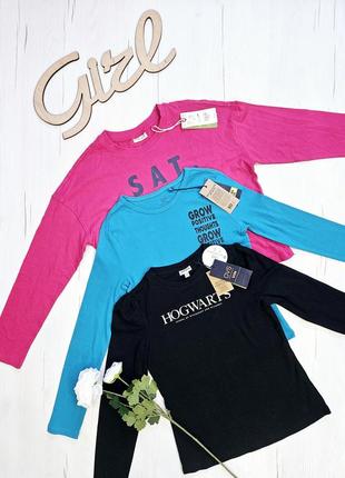 Лонгслив детский 158см, 12-13роков, реглан для девочки, свитшот, футболка с длинным рукавом, ovs, cool club