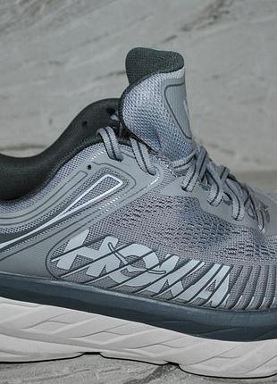Hoka серые кроссовки 42 размер