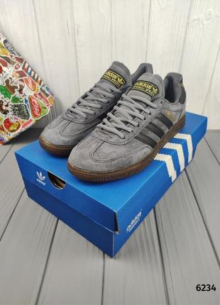 Кроссовки adidas handball spezial gray5 фото