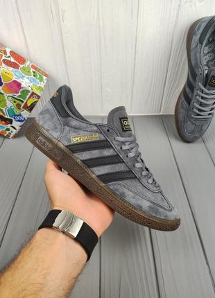 Кросівки adidas handball spezial gray1 фото