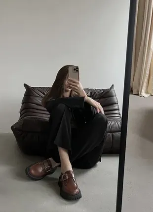 Ідеальні лофери із натуральної шкіри. укр. бренд enemy. studio