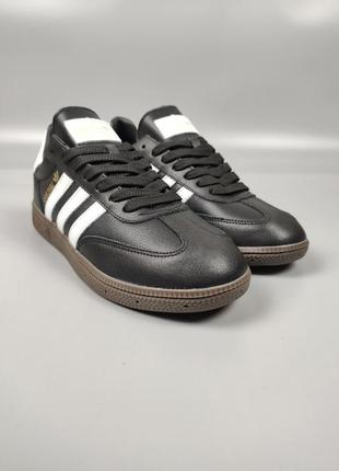 Кроссовки adidas handball spezial black4 фото