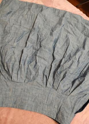 Коттоновая юбка клеш6 фото
