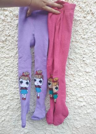 Колготи теплі, махра.