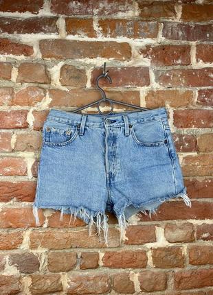 Levi's 501 джинсовые шорты женские w 25