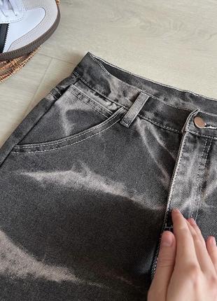 Обалденные прямые джинсы с высокой посадкой8 фото