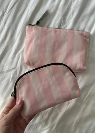 Косметички victoria's secret 2-piece makeup bag