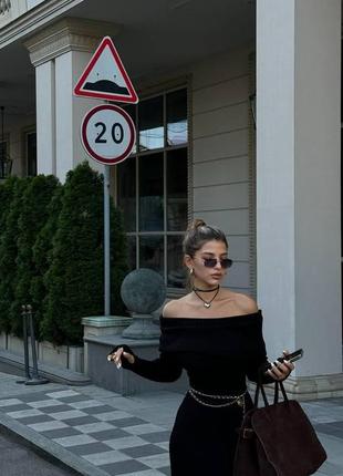 6 цветов! женское вязаное платье макси с открытыми плечами, трикотажное длинное платье...