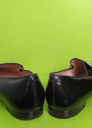 Шкіряні чорні туфлі лофери пр-во італія, 366 фото