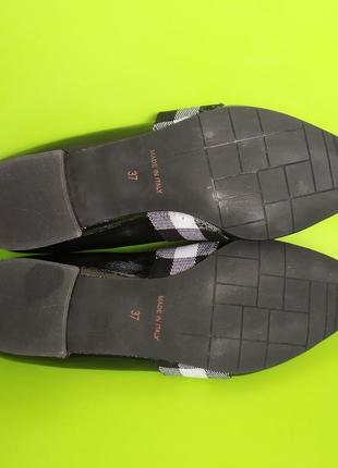 Кожаные чёрные туфли лоферы пр-во италия, 368 фото