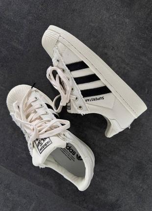 Женские кроссовки adidas superstar ode to the old premium7 фото