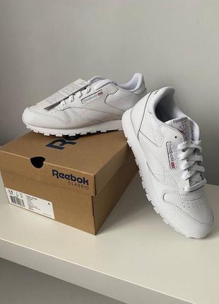 Оригинальн! размер 34,5. reebok - кроссовки classic leather 501512 фото