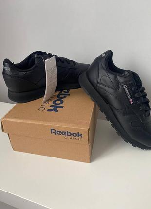 Оригінал! розмір 34,5. reebok - кросівки classic leather 501511 фото