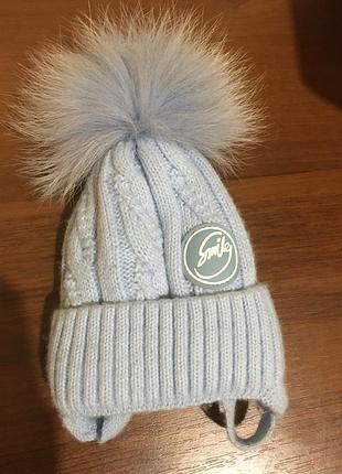 Шапочка для новорожденных